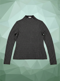 H&M fekete-fehér mintás hosszú ujjú felsõ