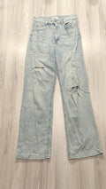 H&M világoskék szaggatott farmer