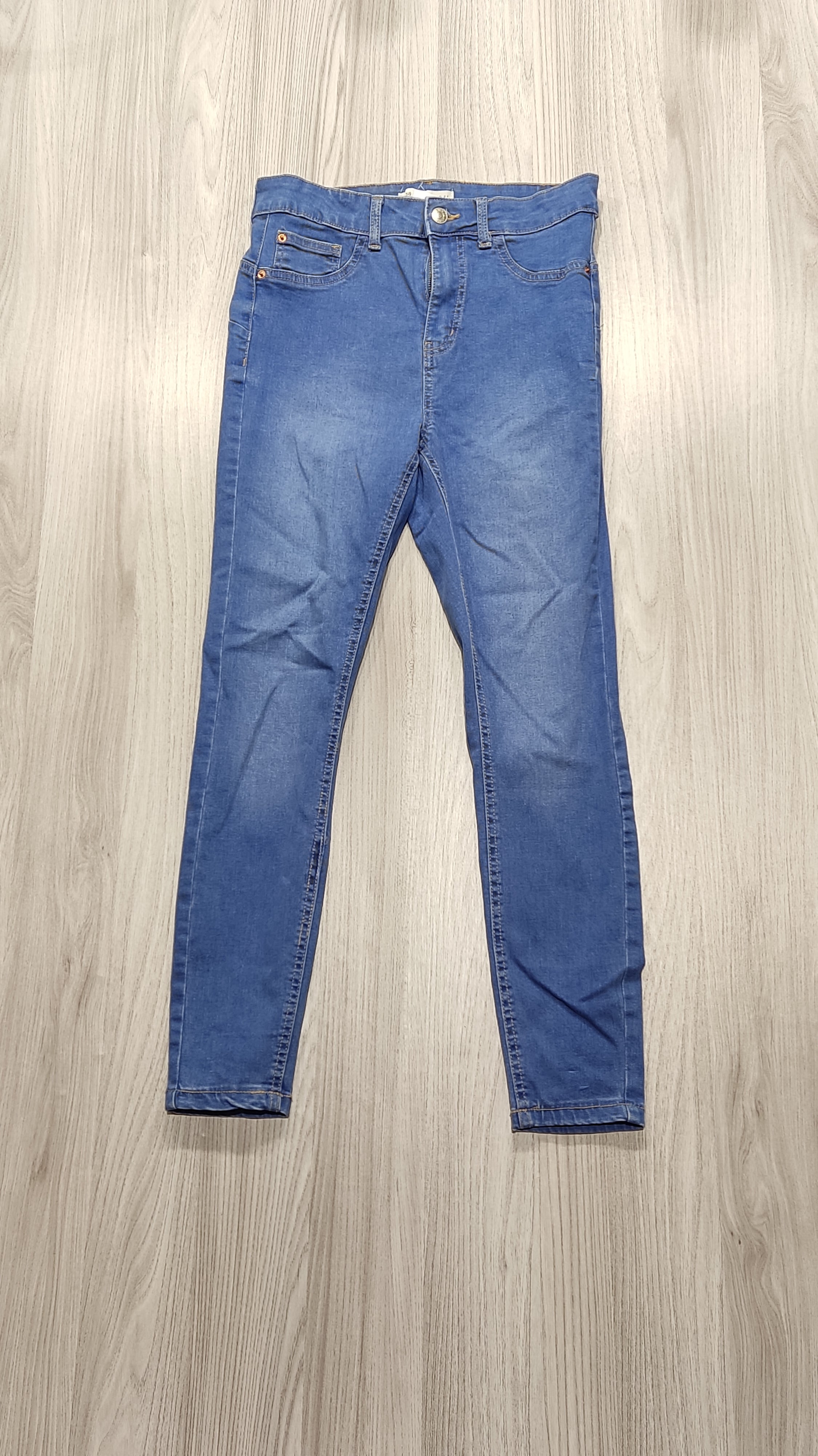 Primark kék skinny farmer