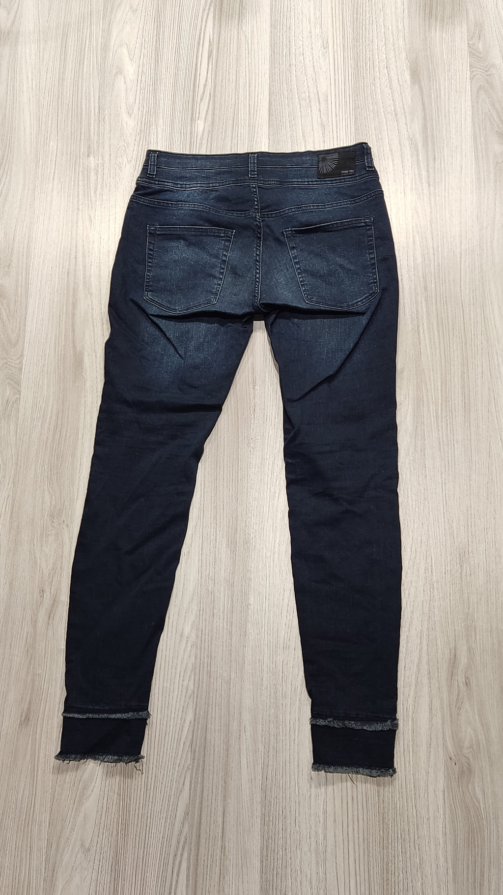 Denim sötétkék skinny farmer