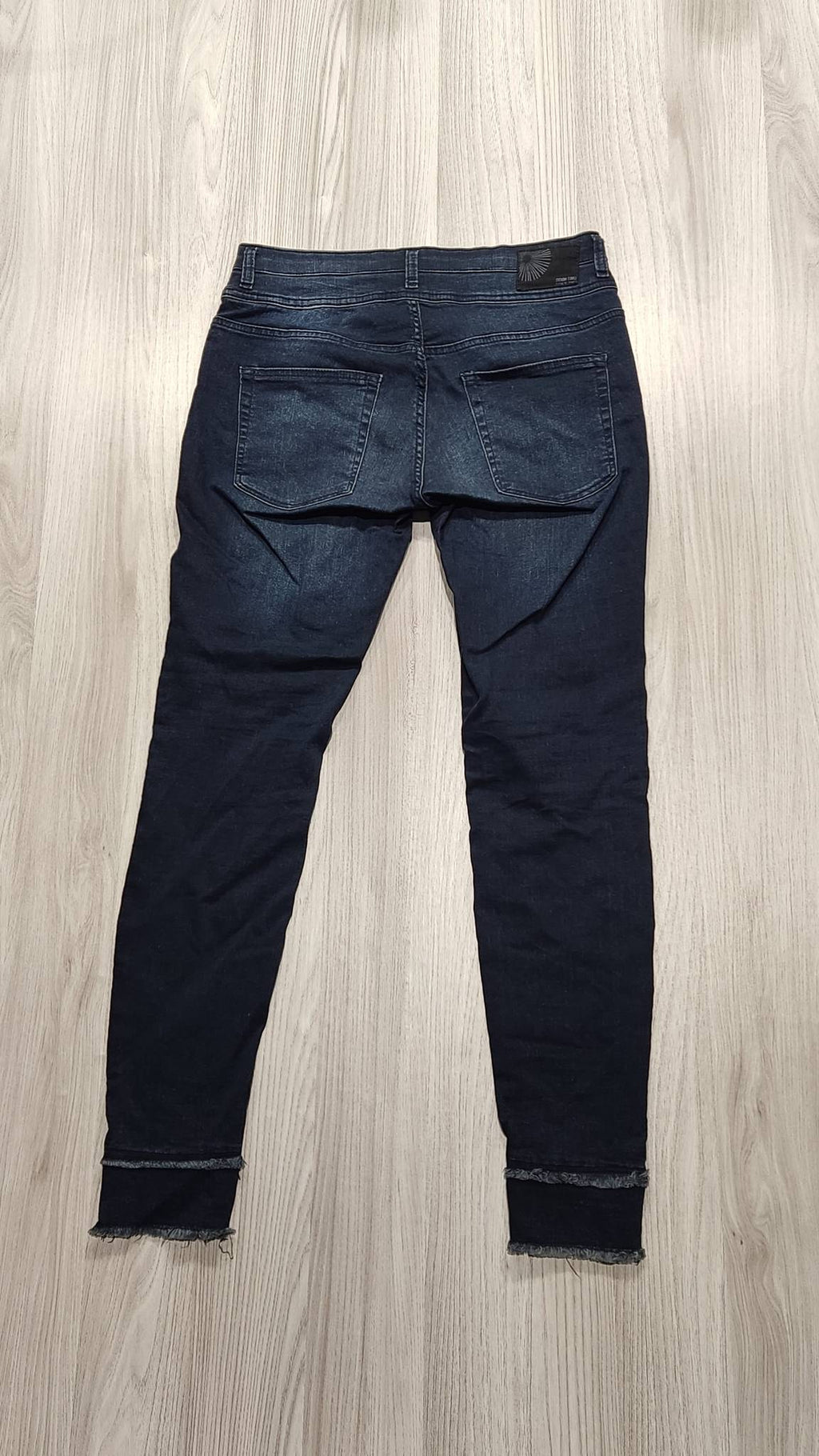 Denim sötétkék skinny farmer