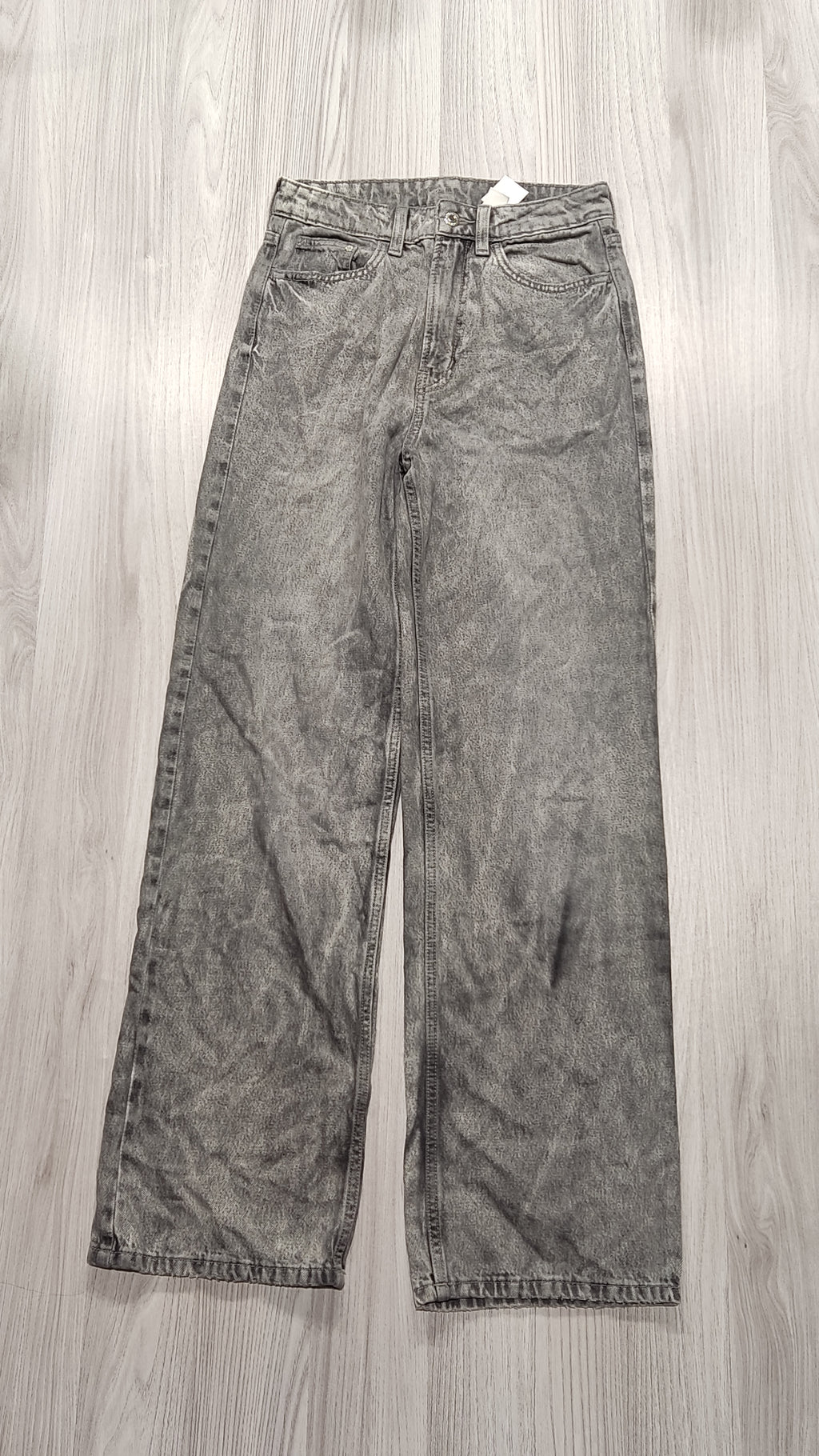 H&M &Denim szürke wide leg farmer