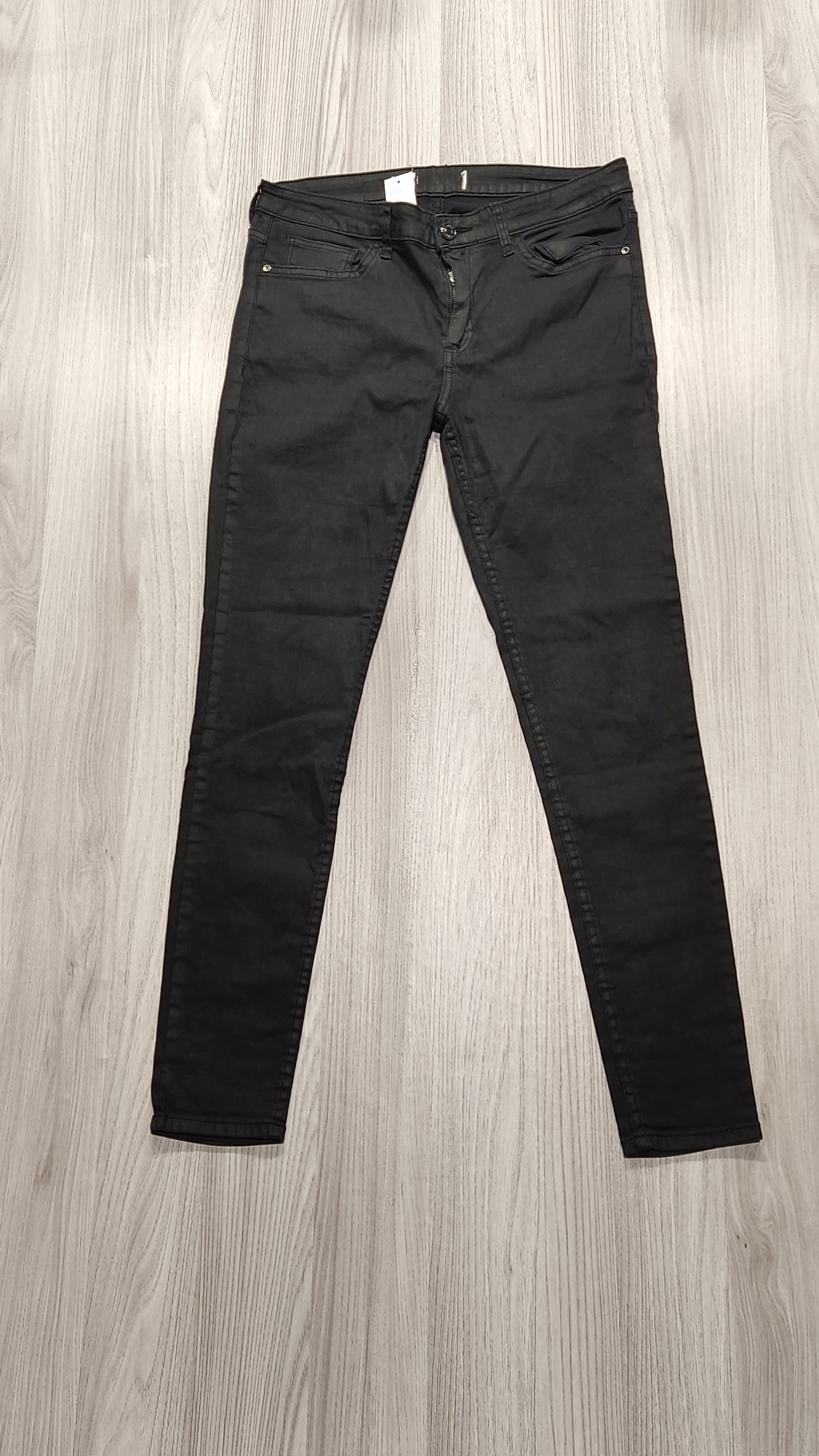 Ismeretlen márkájú fekete skinny nadrág