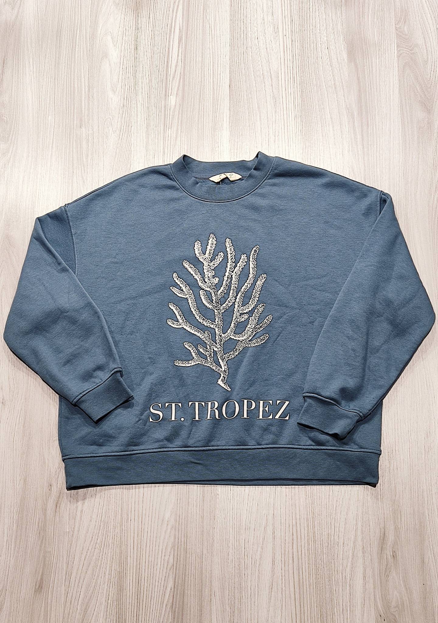Primark kék ST. TROPEZ pulóver