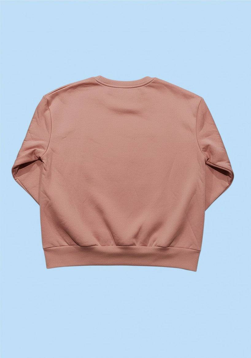 Shein rózsaszín szíves pulóver