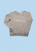 Amisu szürke "Nothing but fashion" pulóver