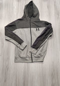 Under Armour szürke-fekete kapucnis pulóver