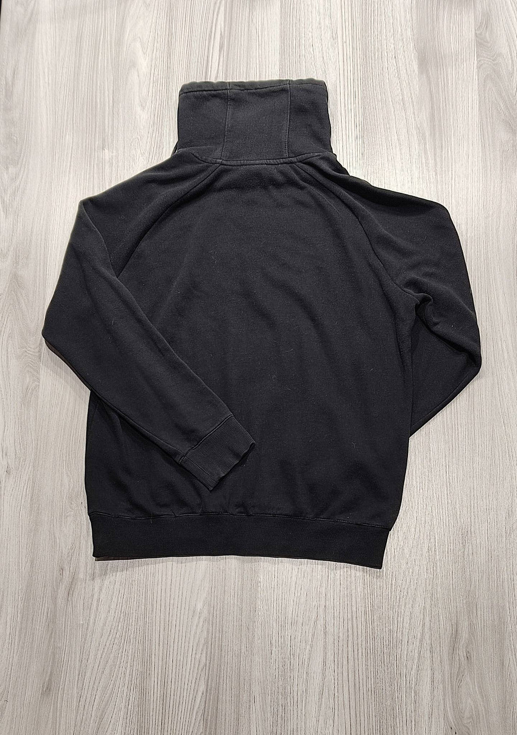 H&M fekete magas nyakú mintás pulóver