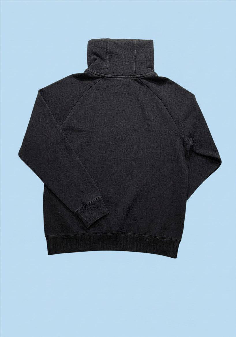 H&M fekete magas nyakú mintás pulóver