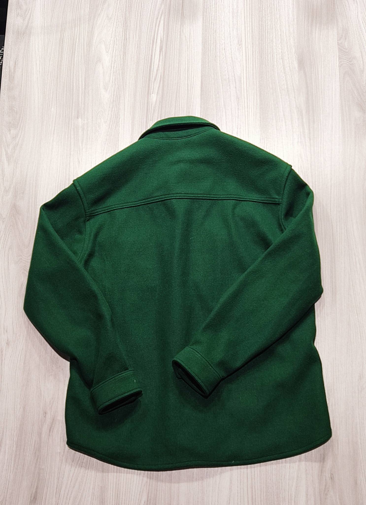 H&M zöld gyapjúhatású kabát