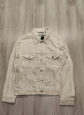 SUPERDRY fehér farmerdzseki
