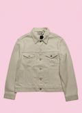 SUPERDRY fehér farmerdzseki