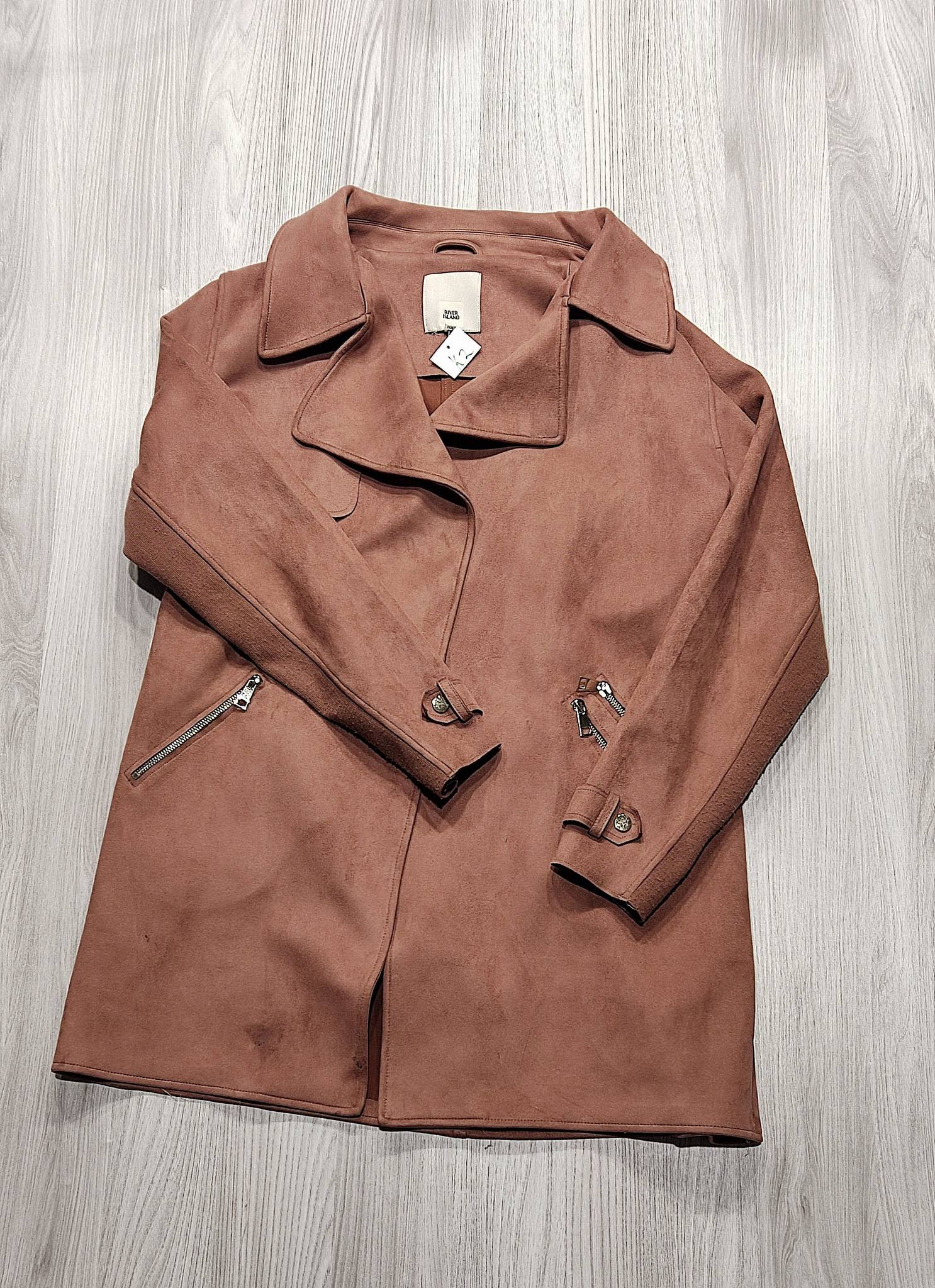 River Island púder szövetkabát