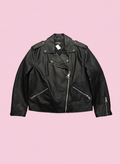 Missguided mûbõr biker kabát