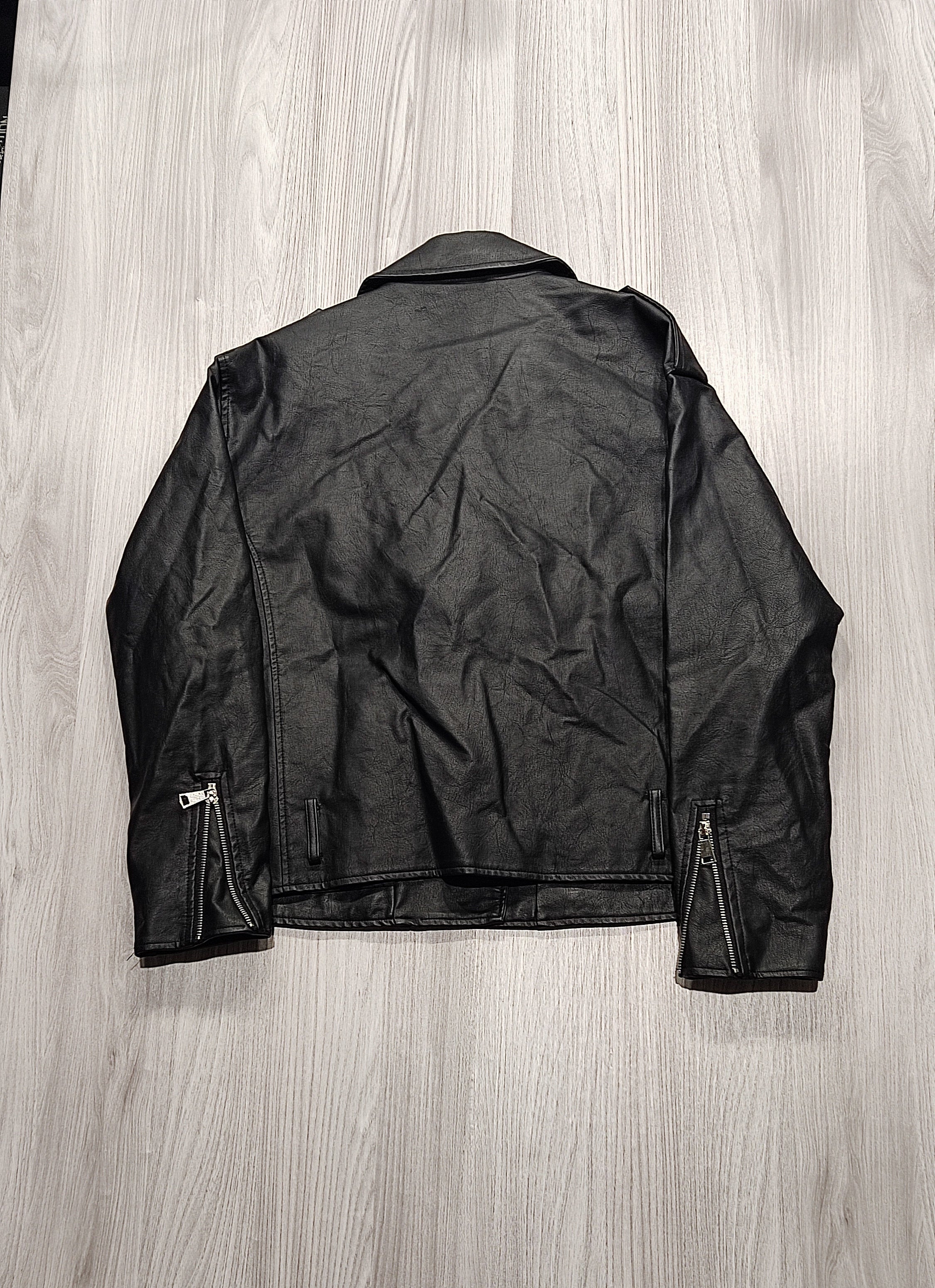Missguided mûbõr biker kabát