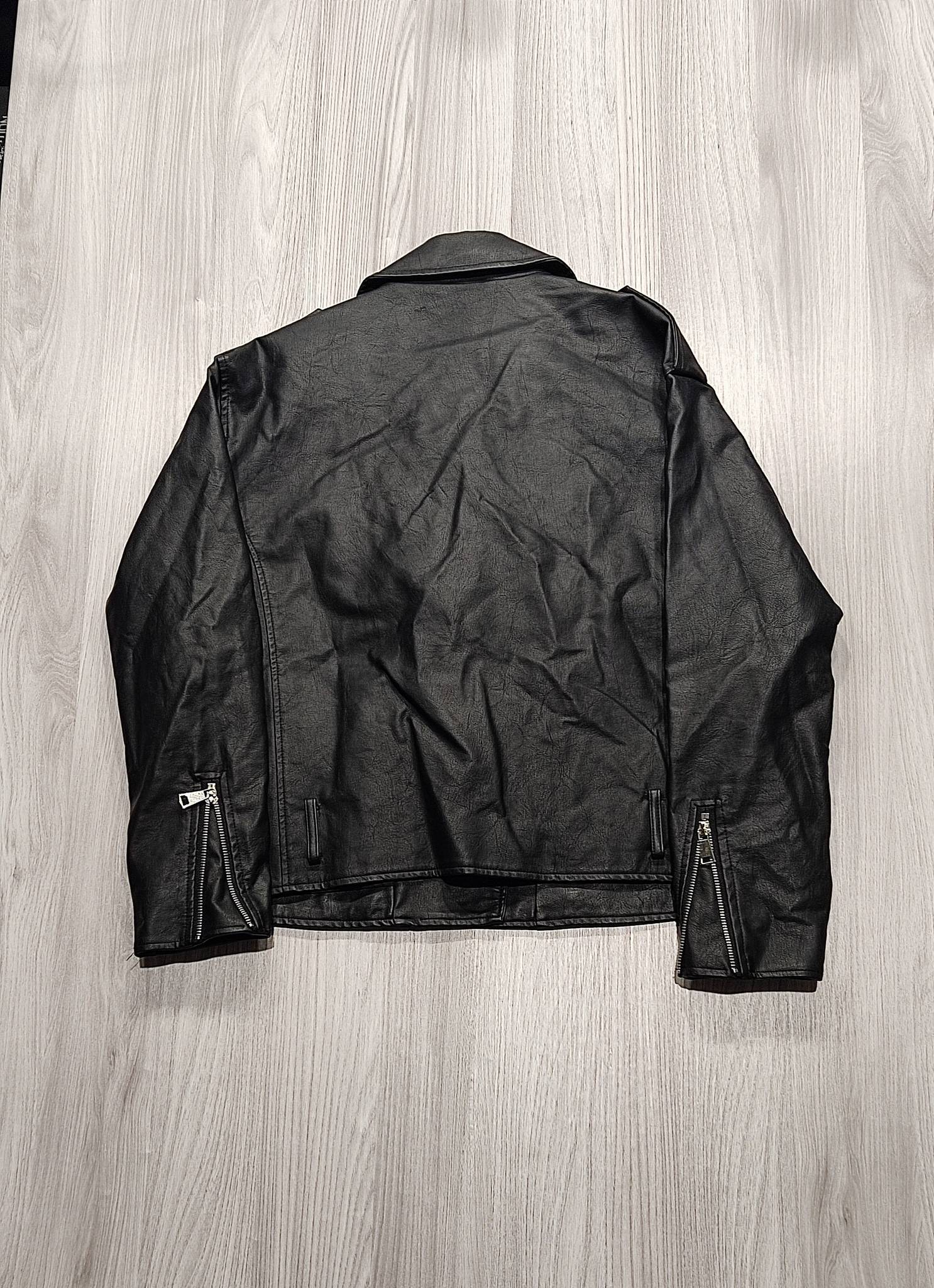 Missguided mûbõr biker kabát