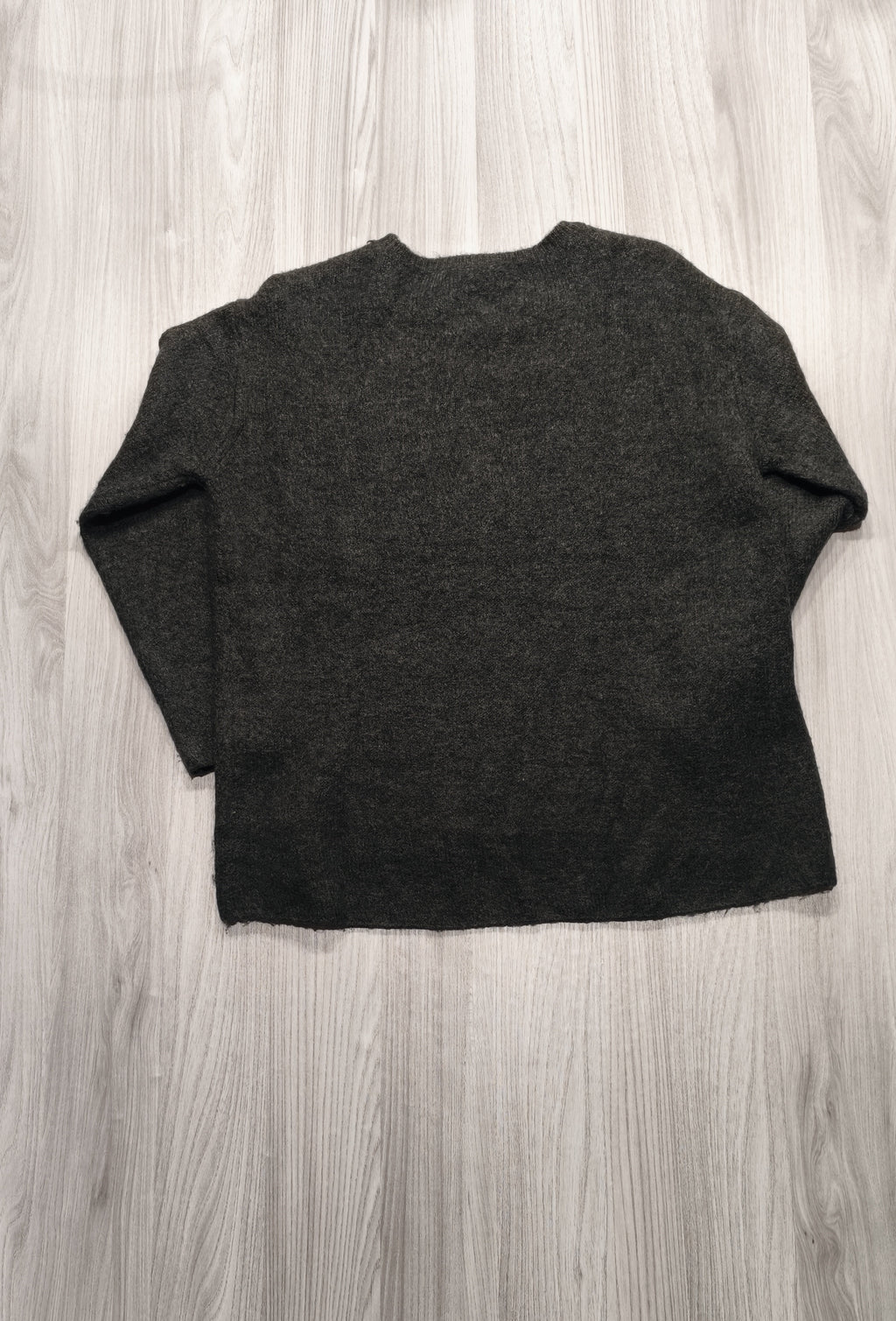 Amisu sötétszürke kötött pulóver