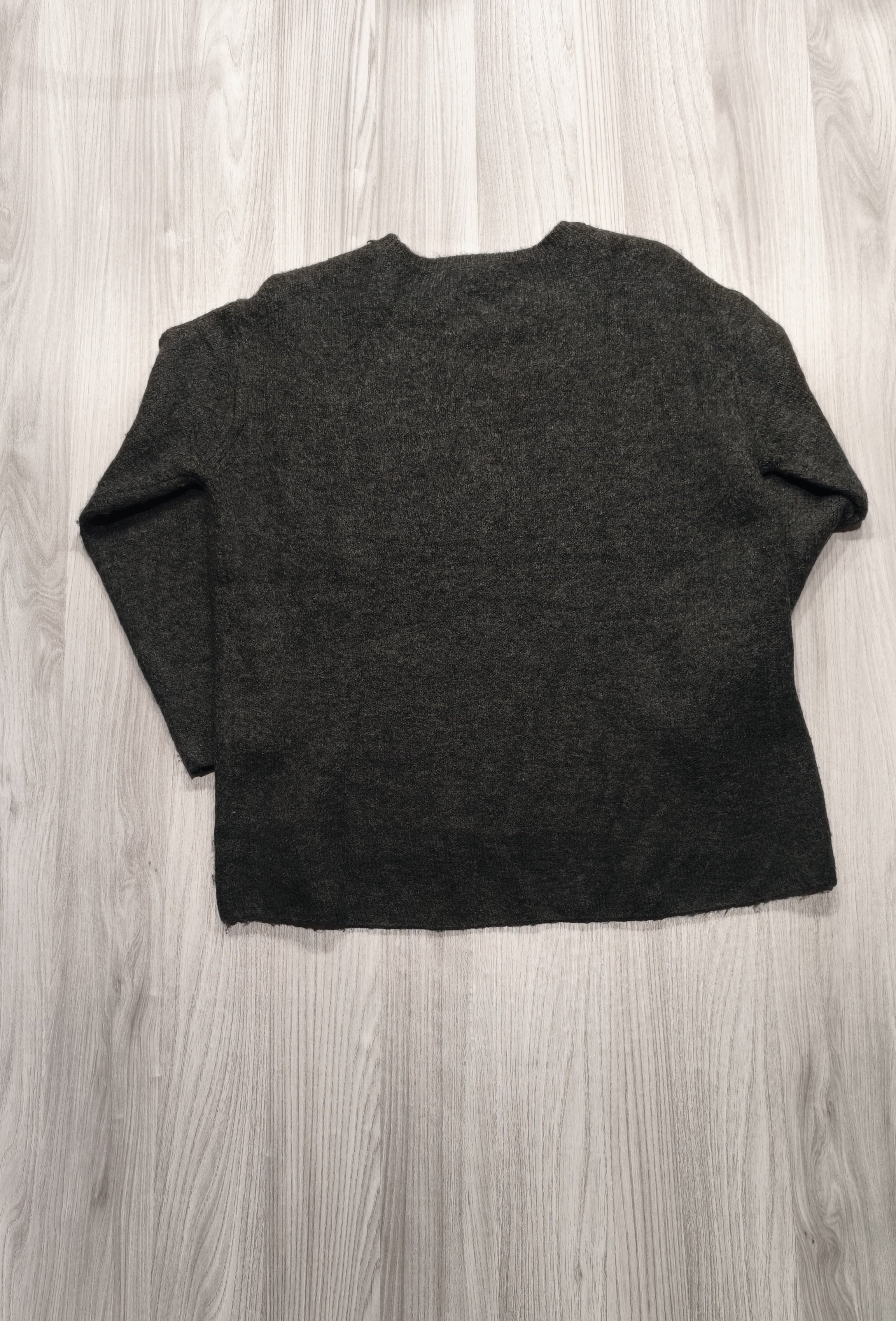 Amisu sötétszürke kötött pulóver