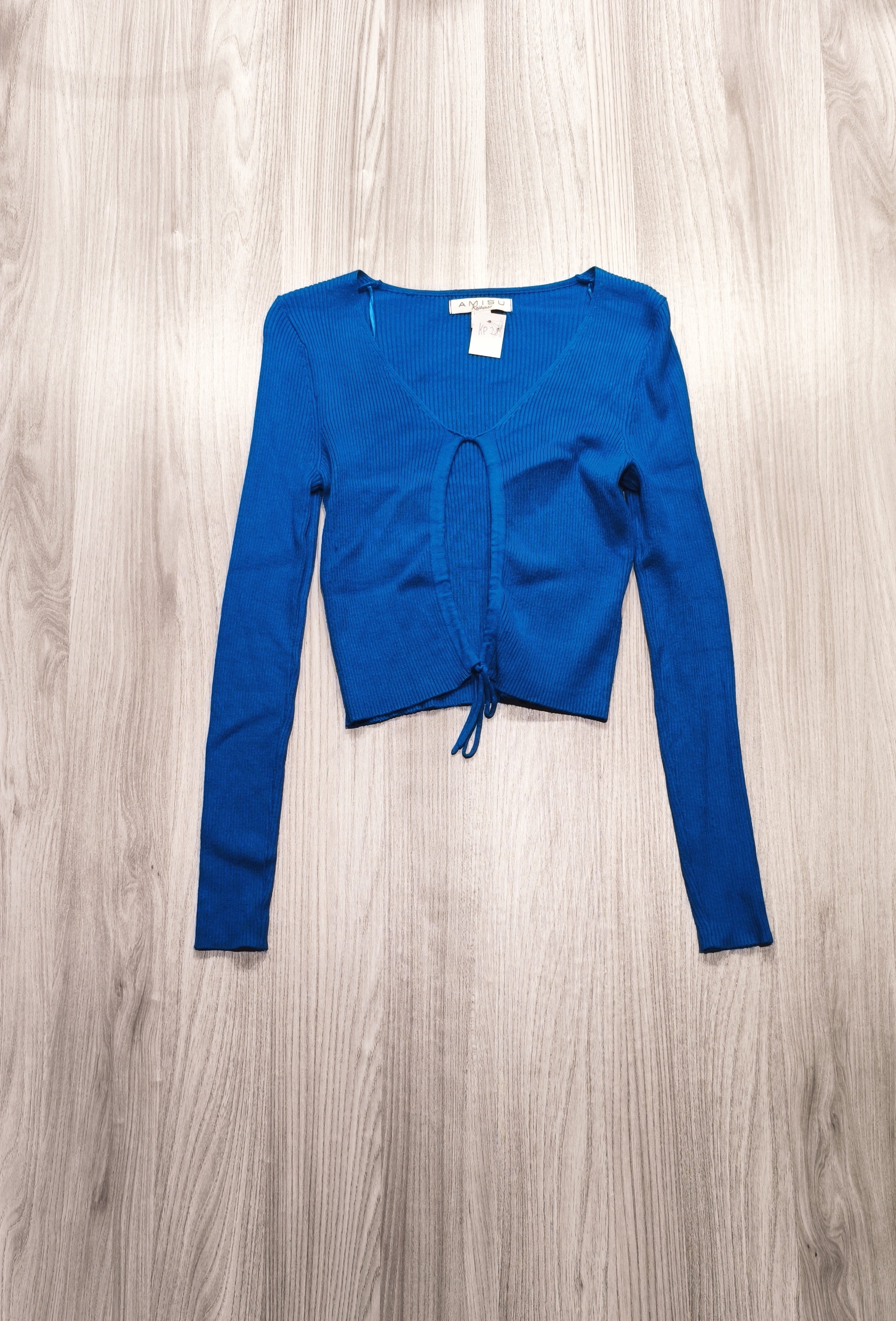 Amisu kék kivágott felsõ