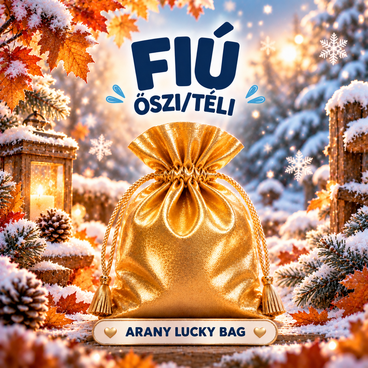 74 - Fiú - Őszi/Téli - Arany Lucky bag
