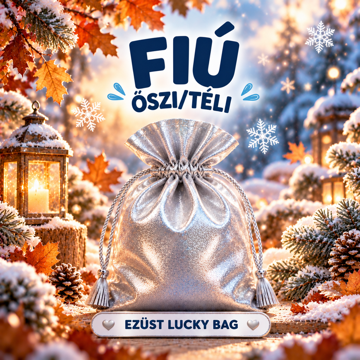 56 - Fiú - Őszi/Téli - Ezüst Lucky bag