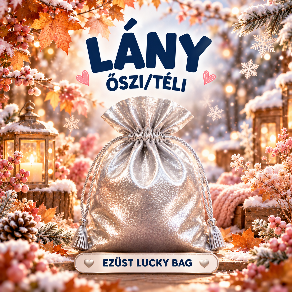 92 - Lány - Őszi/Téli - Ezüst Lucky bag