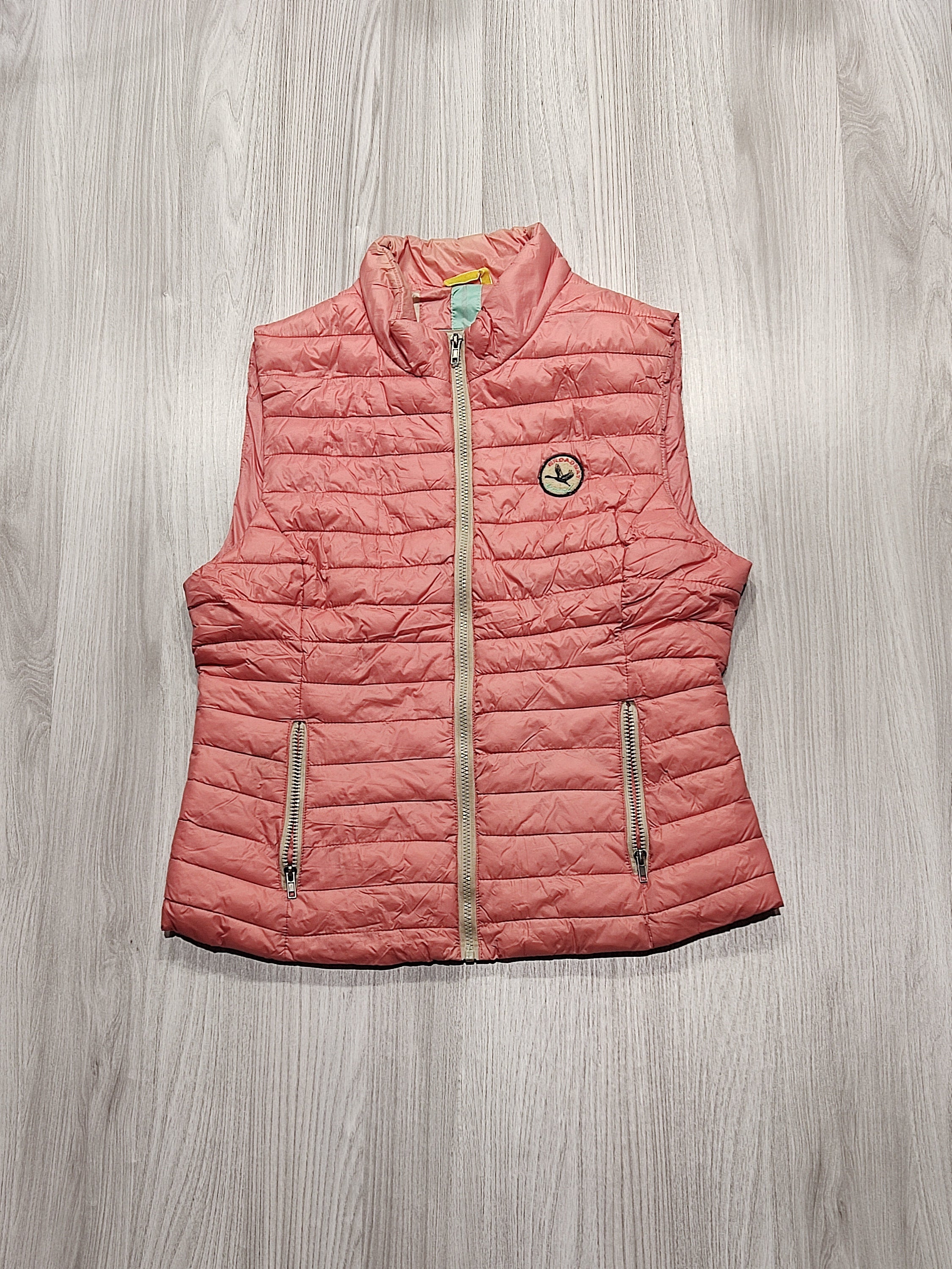 BROADWAY rózsaszín steppelt mellény