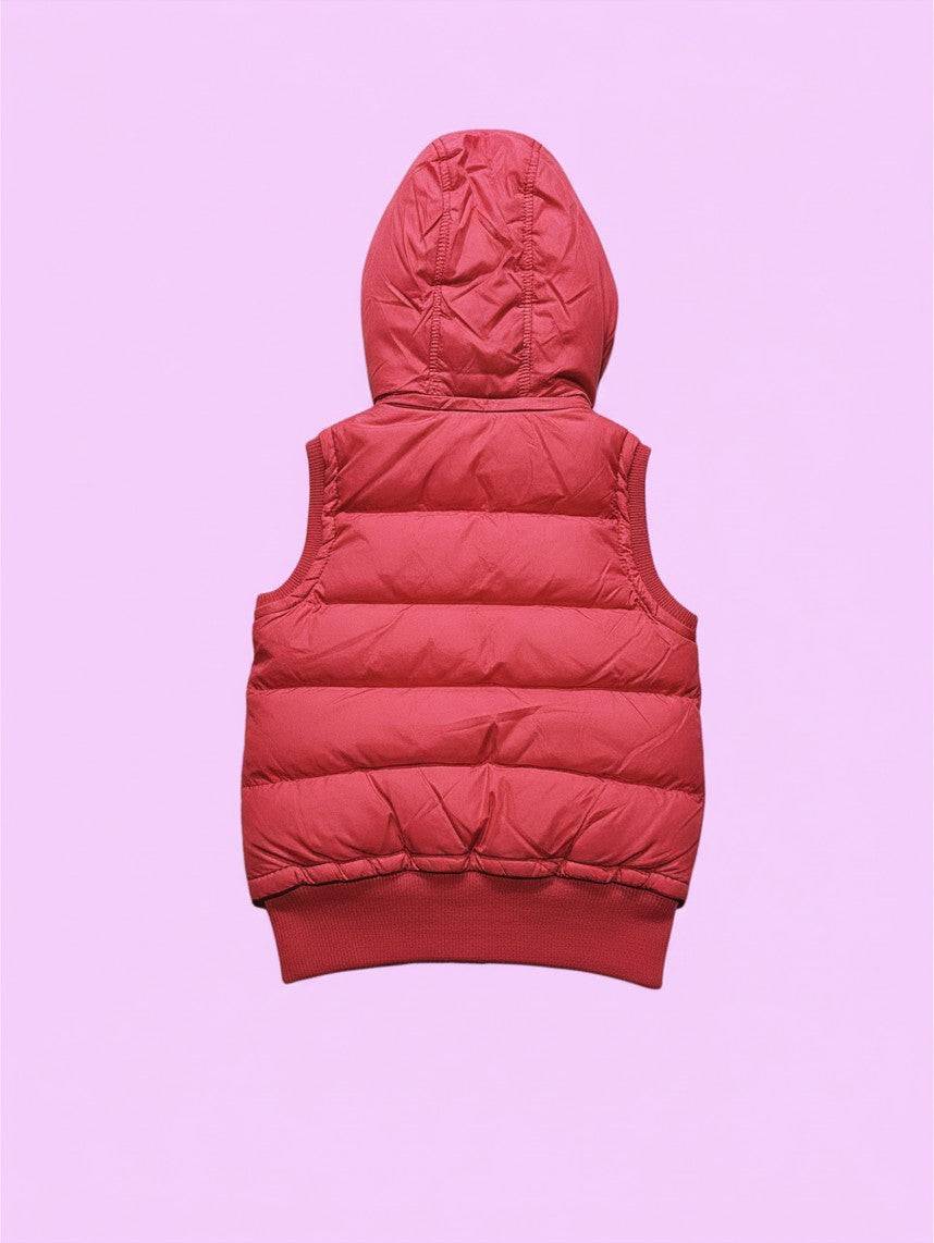 Pink pufi mellény