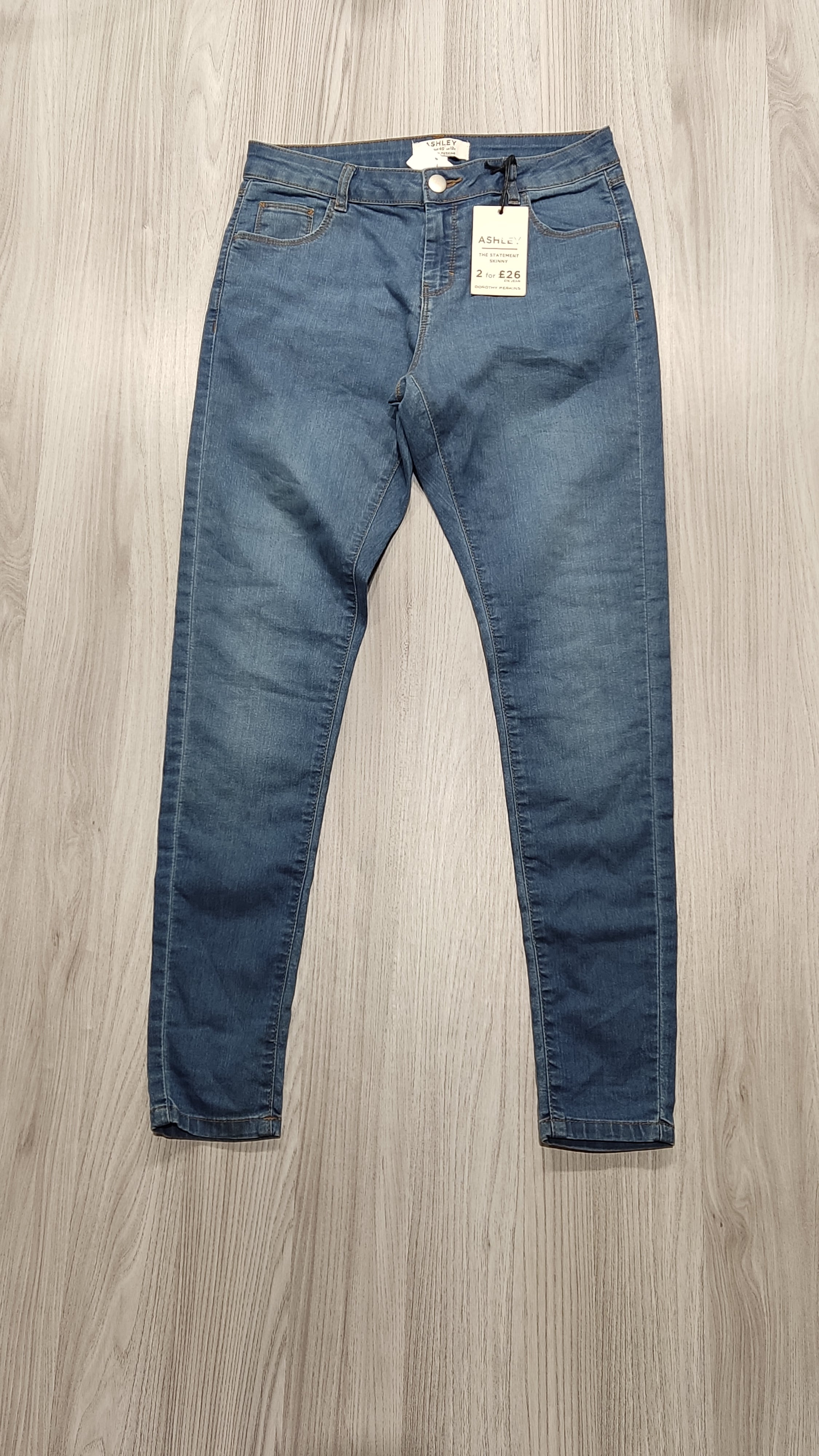 Ashley világoskék skinny farmer