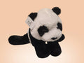 Fekete-fehér plüss panda