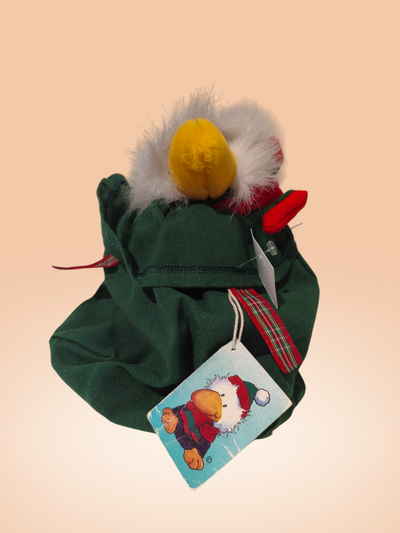 Karácsonyi plüss madár