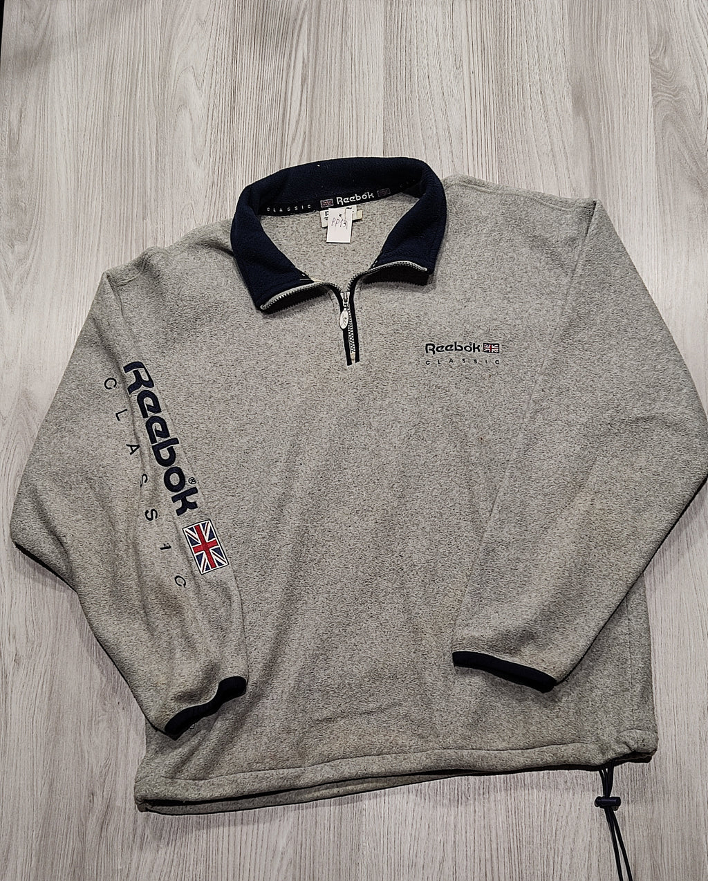 Reebok szürke polár pulóver