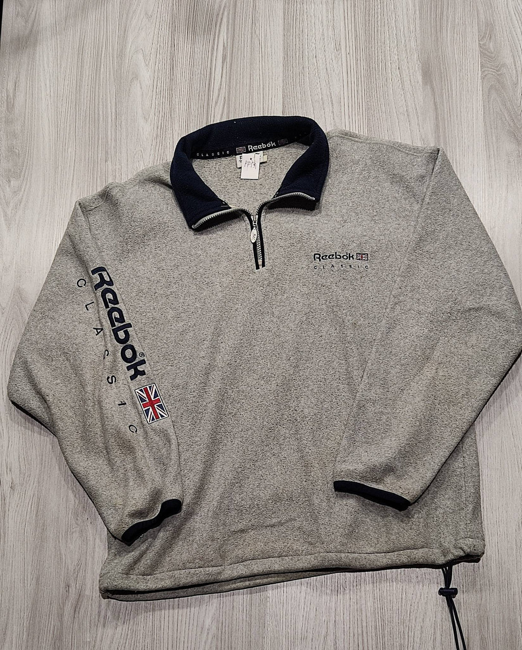 Reebok szürke polár pulóver