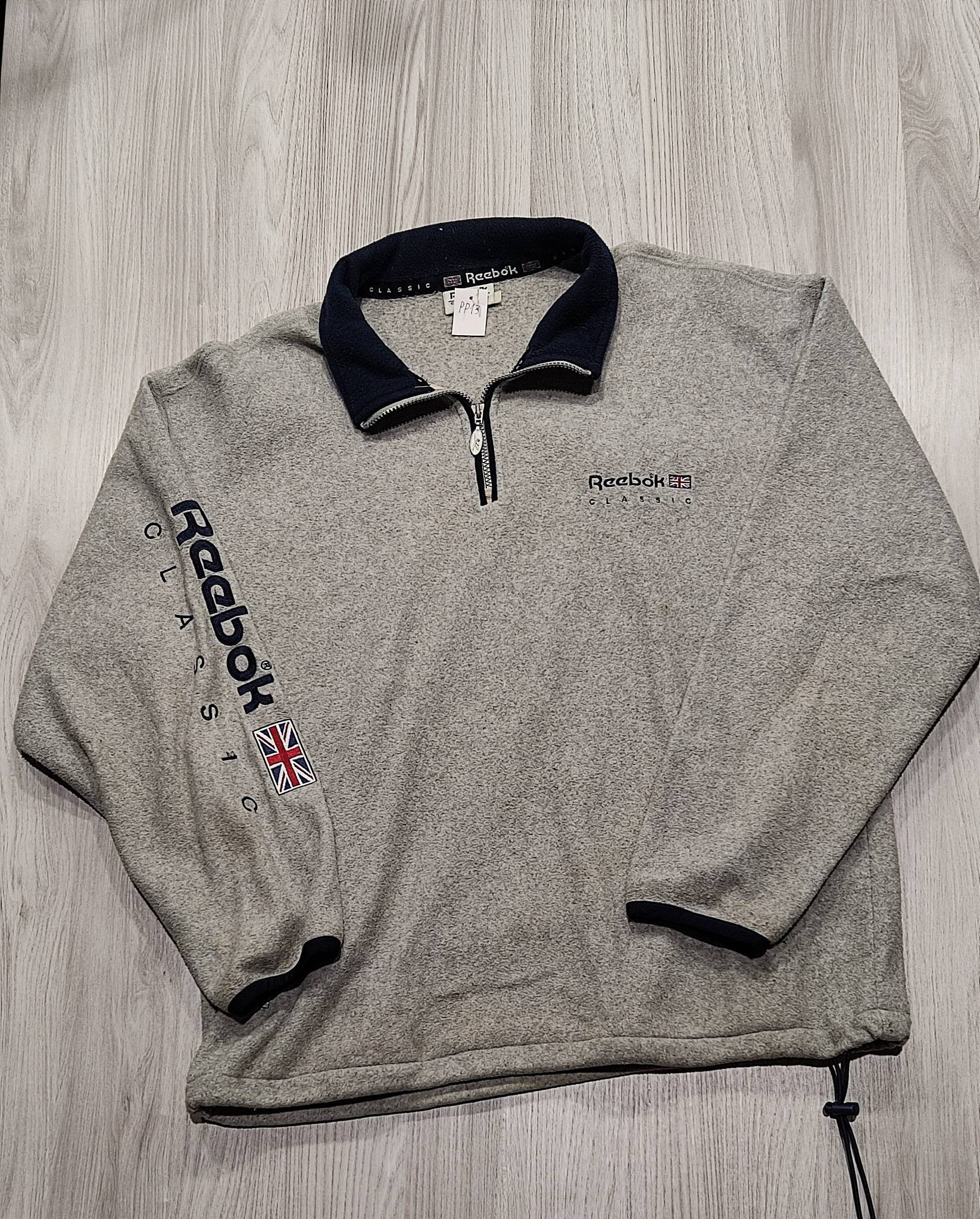 Reebok szürke polár pulóver