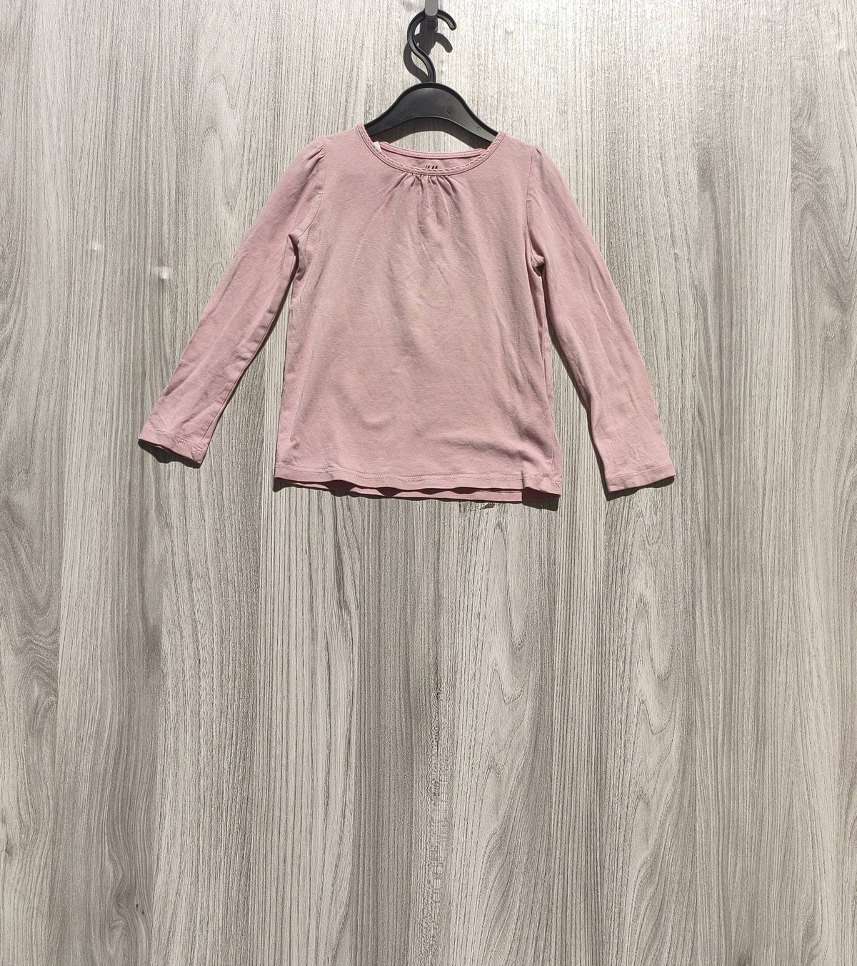 H&M púderrózsaszín hosszú ujjú lány felsõ