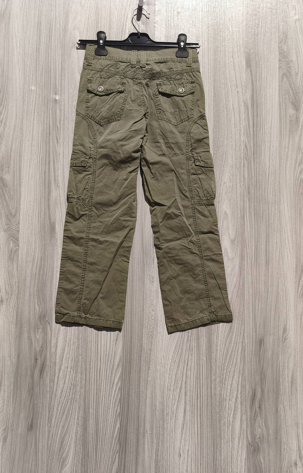 Nice Wear khakizöld zsebes cargo lány nadrág