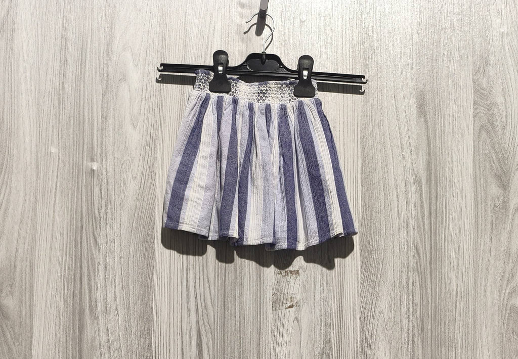 babyGap kék-fehér csíkos lány szoknya