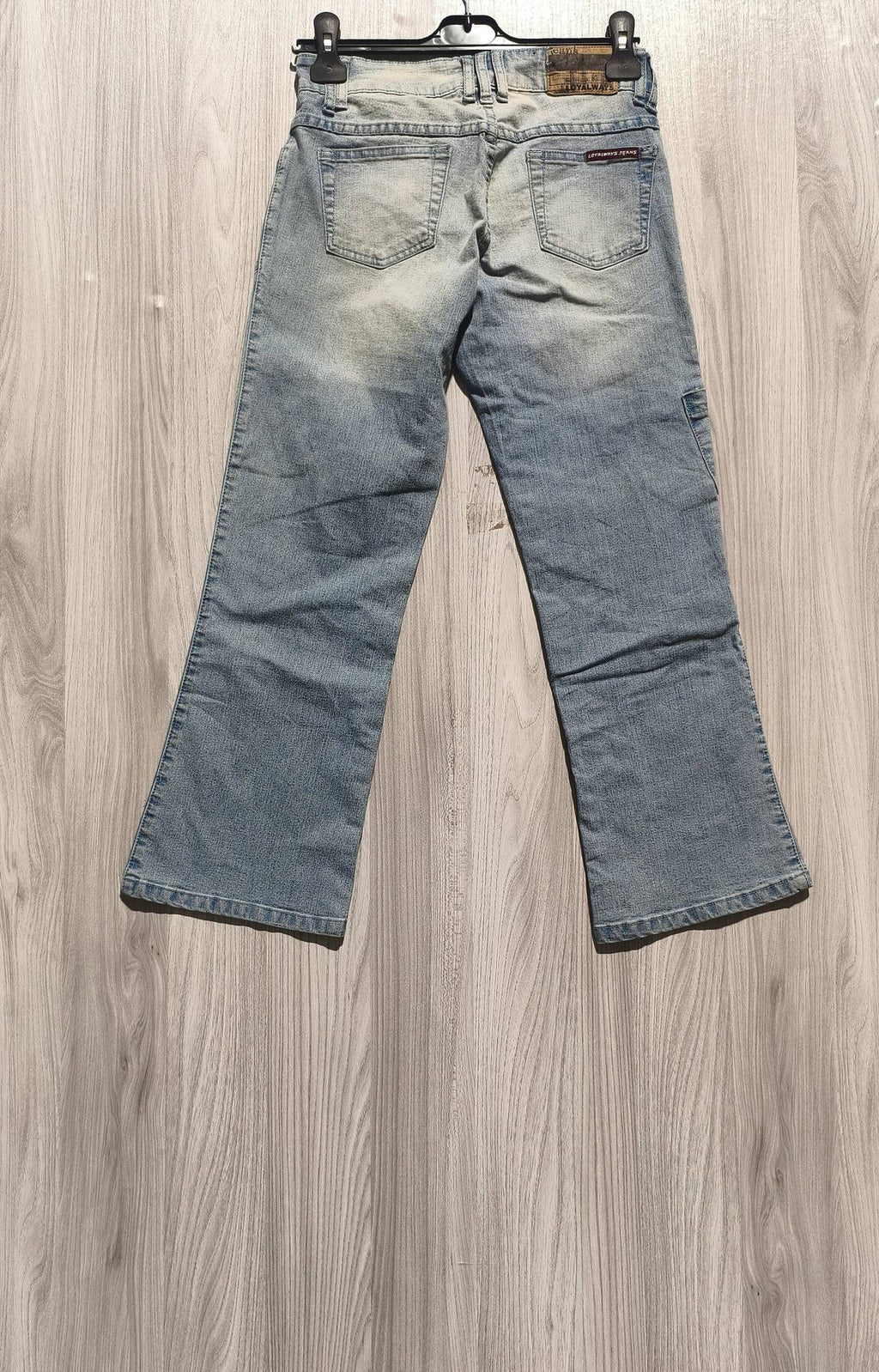 LOYALWAYS JEANS világoskék koptatott lány farmernadrág