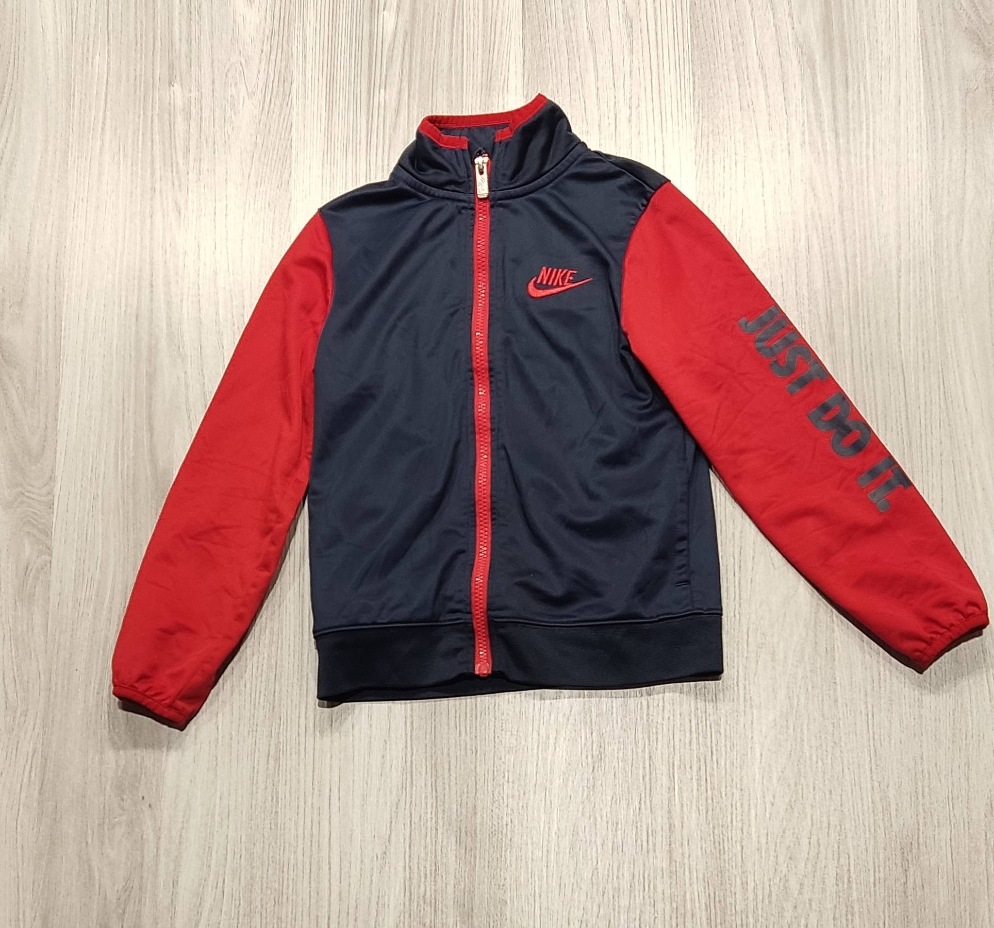 Nike kék-piros cipzáras felsõ