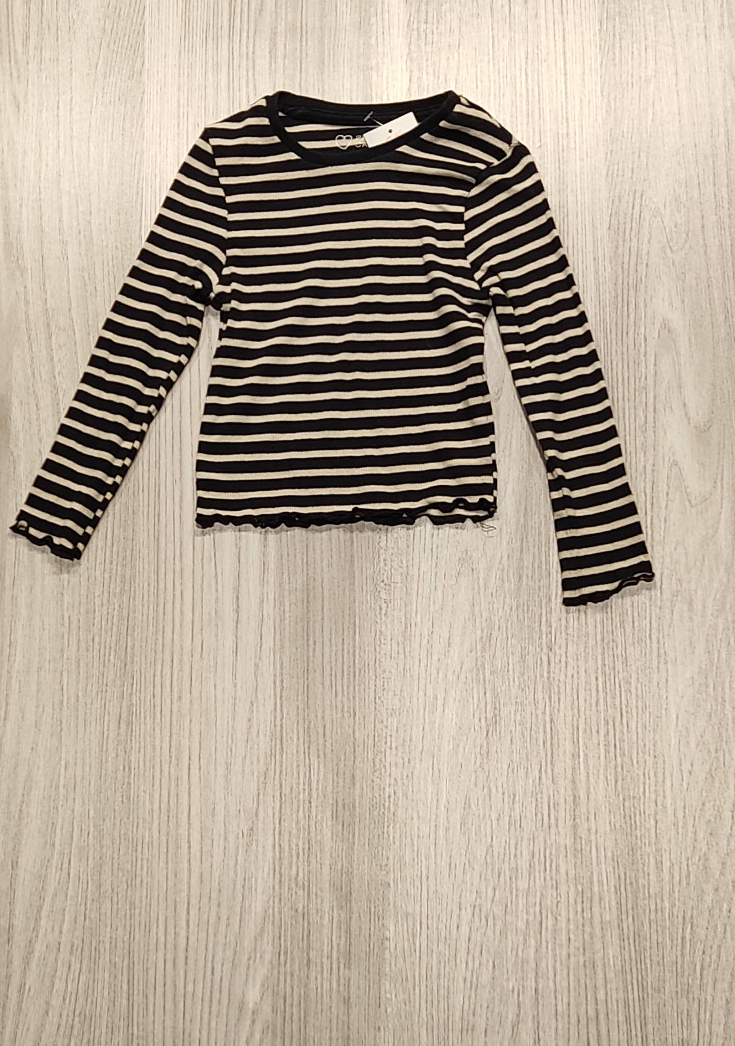 Primark fekete-fehér csíkos hosszú ujjú felsõ