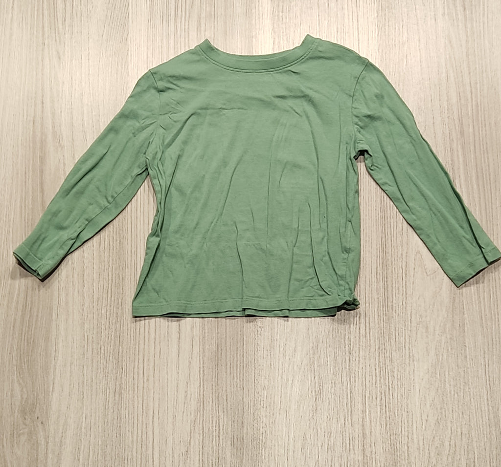 H&M zöld hosszú ujjú felsõ