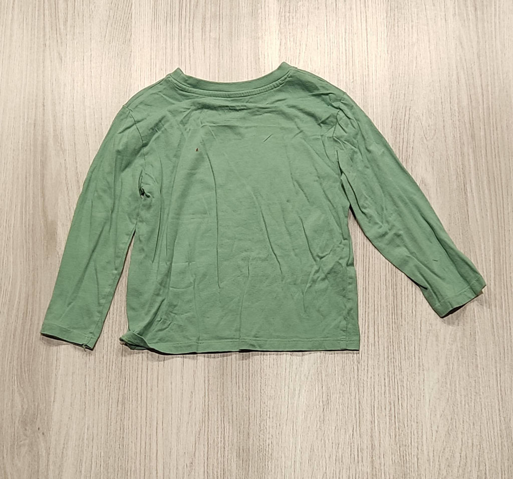 H&M zöld hosszú ujjú felsõ