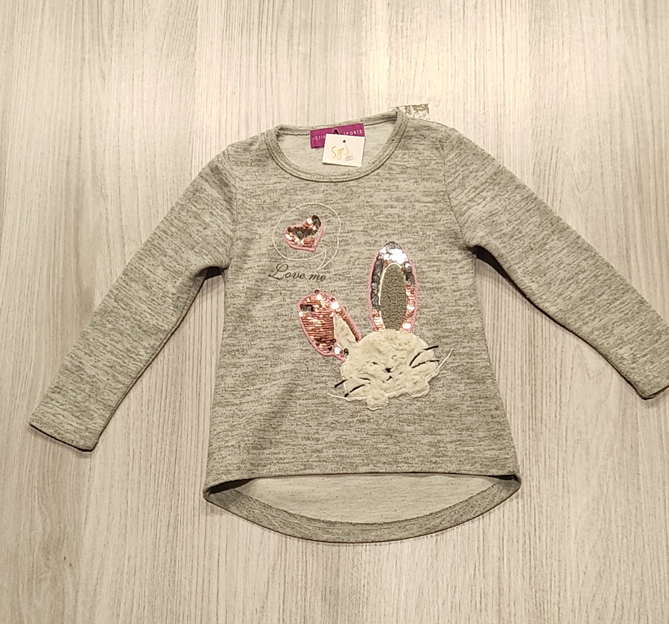 Active Sports nyuszis flitteres felsõ