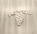 Fehér Minnie egér mintás body