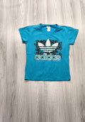 Adidas kék logós póló