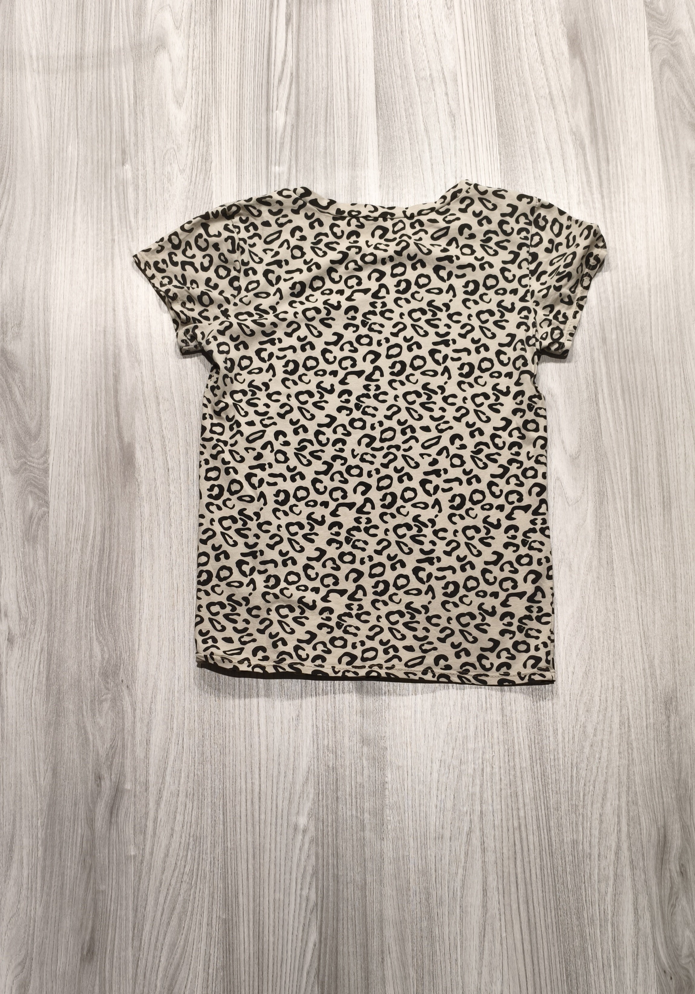 Leopárd mintás „Wild” póló