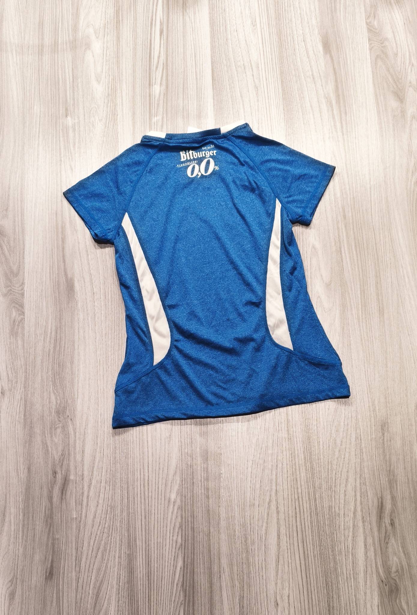 Textiles Vertrauen kék sport póló