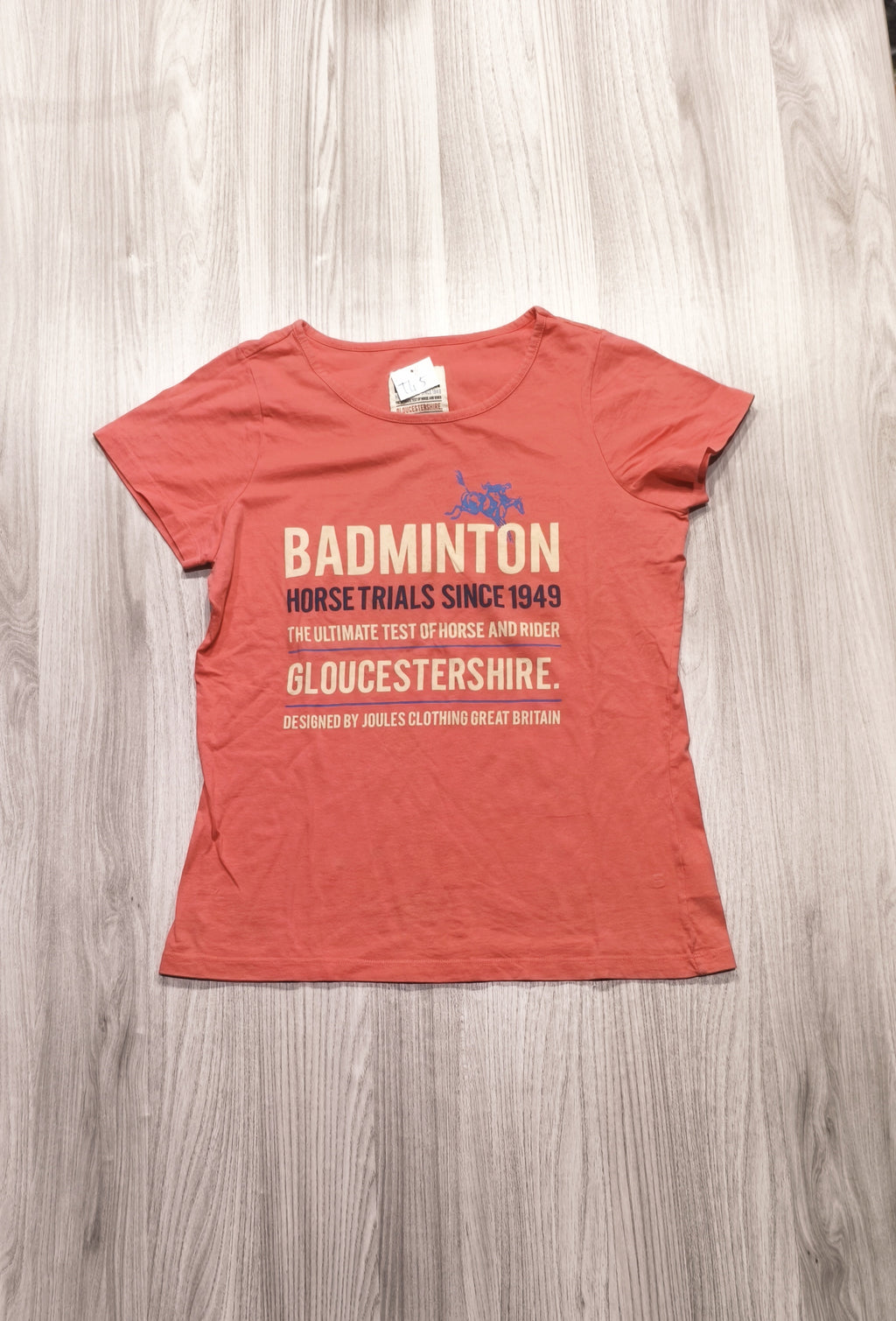 Badminton feliratos póló