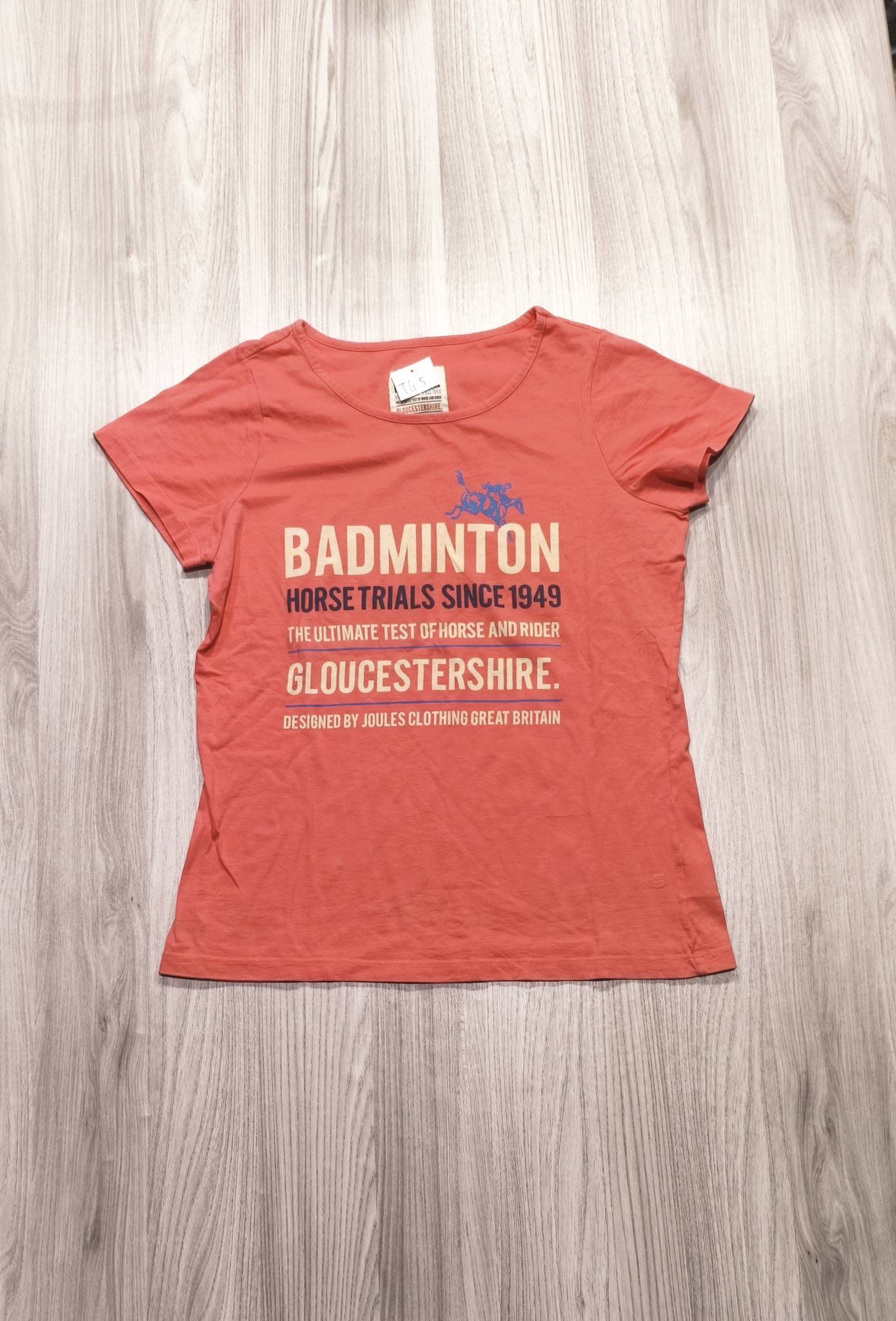Badminton feliratos póló