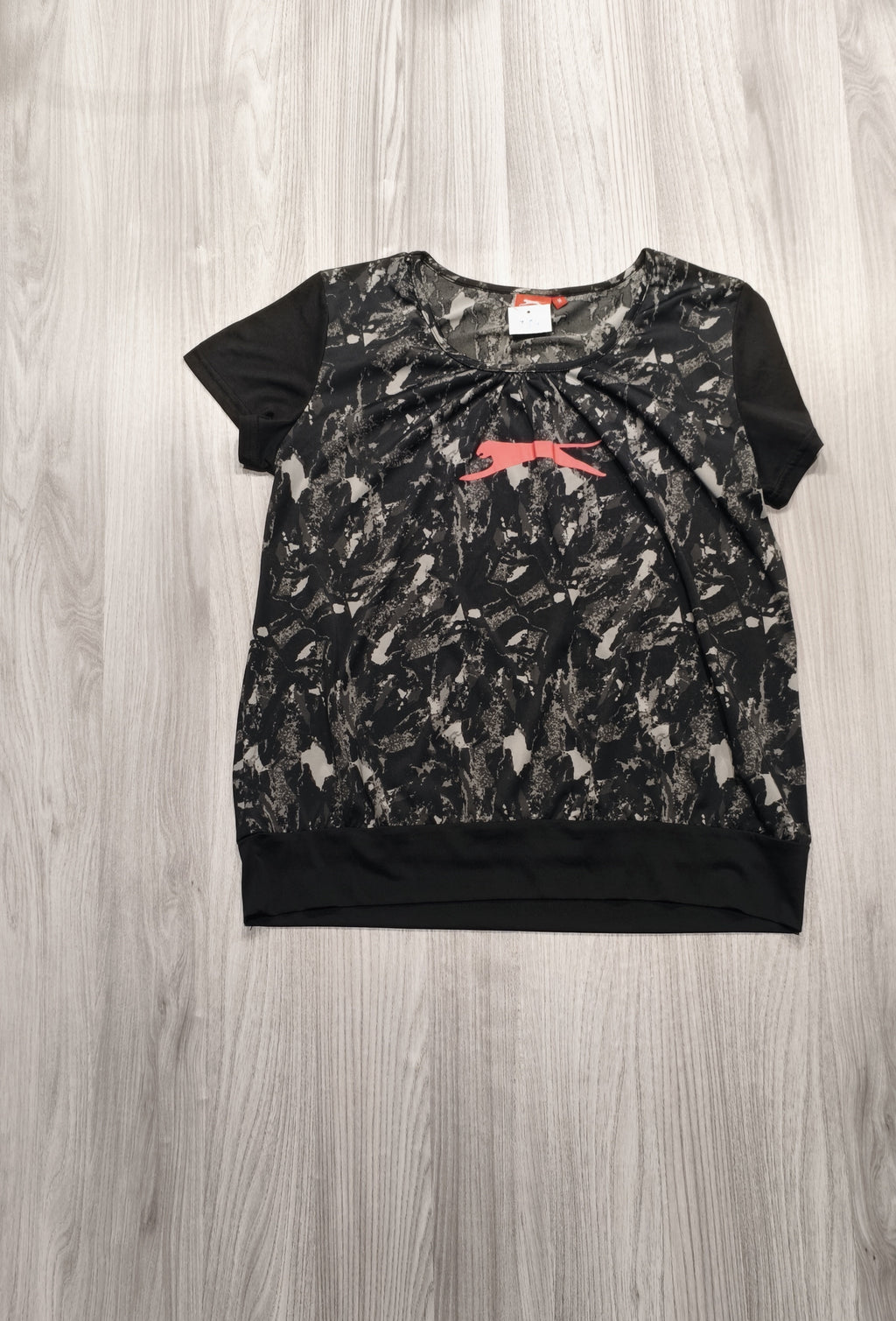 Slazenger fekete mintás sport felsõ